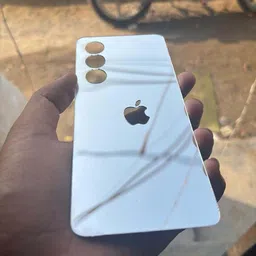 TWUAOP OPPO K13X 5G MOBILE SKIN ACRYLIC SHEET MIRROR BACK PANNEL APPLE Mobile Skin-image-11