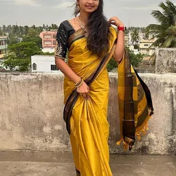 hashir textile Woven Assam Silk Cotton Silk, Cotton Blend Saree-picture-17