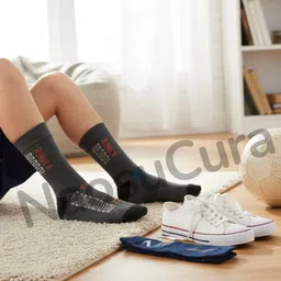 naosucura Men Graphic Print Mid-Calf/Crew image 5