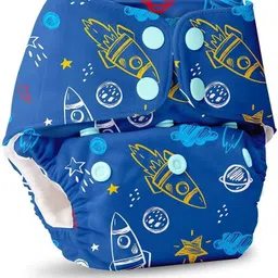 superbottoms BASIC Cloth Diaper with NEW Quick Dry UltraThin pads image 3