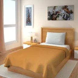 iws Solid Single AC Blanket for AC Room image 3