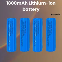 sacro Rechargeable 1800Mah Lithium-Ion For Light Speaker Pack of 4Q439 Battery-picture-32