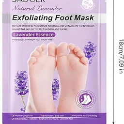 lokkienterprise Lavender Exfoliating Foot Mask – Deep Moisturizing & Peeling Socks-picture-39