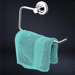 cossimo Stainless Steel Flange Half Square Towel Holder for Bathroom, Kitchen(Pack of 1) SILVER Towel Holder-picture-42