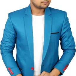 darbar in Men Solid Single Breasted Casual, Formal, Party, Festive & Wedding Blazer-picture-22