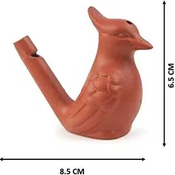 tarru collections Clay Bird Water Whistle Handcrafted Water Whistle Shepherd Whistle image 4