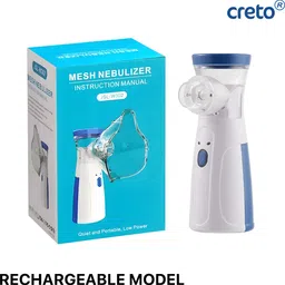 CRETO JSL-W302 Mesh Nebulizer Rechargeable for Adults/Kids (Inbuilt Battery) Nebulizer-picture-12