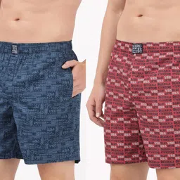 jockey Pack of 2 Checkered Men Boxer image 3