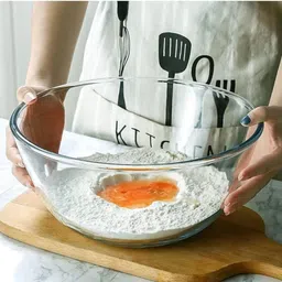Glass Serving Bowl Glass mixing bowl Serving Soup Bowls Pieces 2300 ML Disposable-image-13