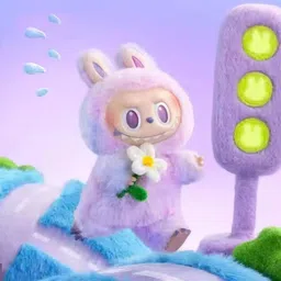 papaspace Labubu Monsters Big Energy Plush Figure Collectible Toy for Kids (Pack of 1) - 15 cm image 5