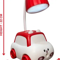 sai samrudh enterprises Car shaped 3-in-1 LED Study Lamp image 5