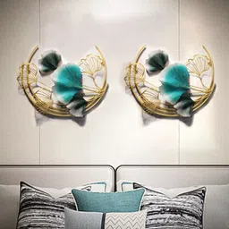 urban hamlet Modern Designer Metal Wall Art Decor Set of 2 Pack of 2-picture-17