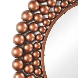 living ideas Rust Metal Decorative Mirror image 4