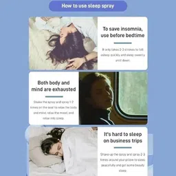 snaplix SleepEase Mist – Herbal Spray for Deep Sleep & Mind Ease pack of 2 image 3