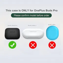 KANSOL Silicone Velcro Earbuds Case For OnePlus Buds Pro 2021 image 2