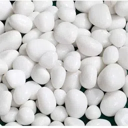 stuber White Pebbles Stones for Aquarium & Home Decor Natural Decorative Stones (950g) Polished Oval Rock Pebbles-picture-29