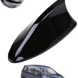 rkpsp Car Black Shark Fin Roof Antenna Radio (FM,AM)No Drilling/Easy To Install-094 Universal Fit Decorative Radio Signal Car Antenna Aerial boost Signal Satellite Vehicle Antenna-picture-15