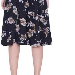 manat diva Women Printed A-line Multicolor Skirt image 2