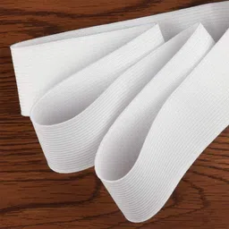 aakriti Woven White Elastic image 4