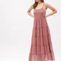 harpa Women Maxi Pink Full Length Dress image 3
