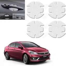 Car Door Scratch Protection sticker finger guard (PU) Transparent for Ciaz Car Grab handle-image-40