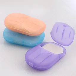 aahishan Disposable Mini Soap Paper Travel Hand Washing Box-X53-picture-21