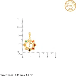 giva Gold-plated Zircon Sterling Silver image 5