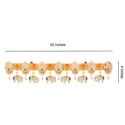 the home co. Silver Engineered Wood Hanging Toran image 3