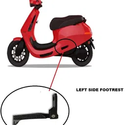 AOWBIKES Left Foot rest For OLA S1, S1 PRO Gen1 & Gen2 Foot Rest image 2
