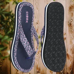 cibek Comfortable Stylish and Trending Colorful printed Slippers(pack of 2) Women Flip Flops image 5