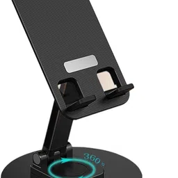Glatoxi Stand 360° Rotation Height and Angle Adjustable Handy Structure Mobile Holder Mobile Holder-image-98