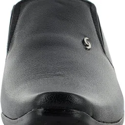 gubatti Men's Slip on Synthetic Leather Party Wear,Official Black Formal Shoes Slip On For Men image 5