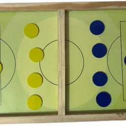 bright beginnings co. 3 in 1 String Hocky With Ludo & Chess Board Game Accessories image 2