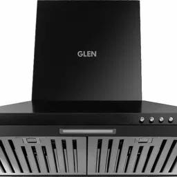 glen CH6048JUBLK60BF Wall Mounted Black 1000 CMH Chimney-picture-14