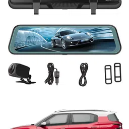 maties 9.66inch Digital Mirror DVR Full Touch Screen With TFT/Night Vision For Car-43 Black LCD-picture-26