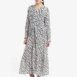 RAREISM Women Printed Longline Shrug-picture-23