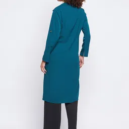 Color Cocktail Longline Button Shrug image 5