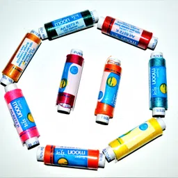 shining moon Multi Color Thread image 2