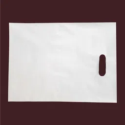 sahyogi enterprise Plastic D-CUT Carry Bag 6.5"x9.5", Milky Envelope, Embossed Envelopes image 3