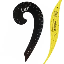 bmg Black and Yellow Curve Armhole Scale combo (Pack of 2 ) Sewing Kit-picture-21