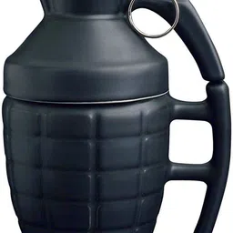bonzeal Creative Ceramic Army Grenade Boom with Cover Lid Ceramic Coffee Mug-picture-24