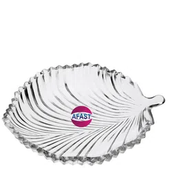 1st Time Combo Of 2 Beer Glass And 1 Snack Plate, Transparent, Glass, Pack Of 3 -A13 Glass Tray Set-picture-12