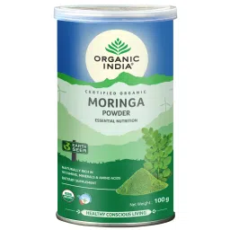Organic India Moringa Powder 100 g Can-image-95