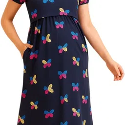 sahana Women Maternity/Nursing Nighty image 3