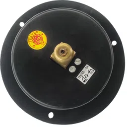 japsin Dial Pressure Gauge 0-200 PSI MS Body Dia 100 MM Back Connection Brass 3/8" BSP Ring Gauge image 5