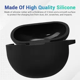 KANSOL Silicone Velcro Earbuds Case For Oppo Enco Air 2 image 2