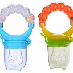 swito mart Baby Ring Style Food Feeder Soother Nibbler Pacifier Silicone Supplies Nipple Feeder-picture-14