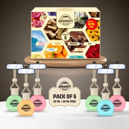 arodrift Royal Oud, Golden Wood, Garden Bloom, Lemon Rush, Jasmine Rose, Horizon Mist Car Freshener Diffuser image 1