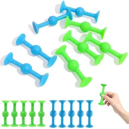 birthday popper Suction Toy|Pack of 20 |Pop Sucker Darts, Building Blocks, Fidget Toys-picture-18