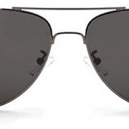 peter india UV Protection, Polarized, Gradient, Mirrored Aviator Sunglasses (55) image 2